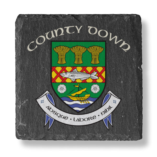 County Down 4" x 4" Coaster