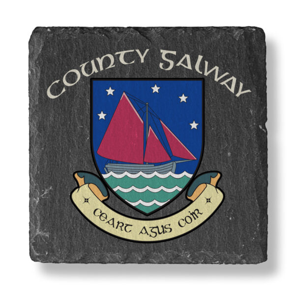 County Galway 4" x 4" Coaster