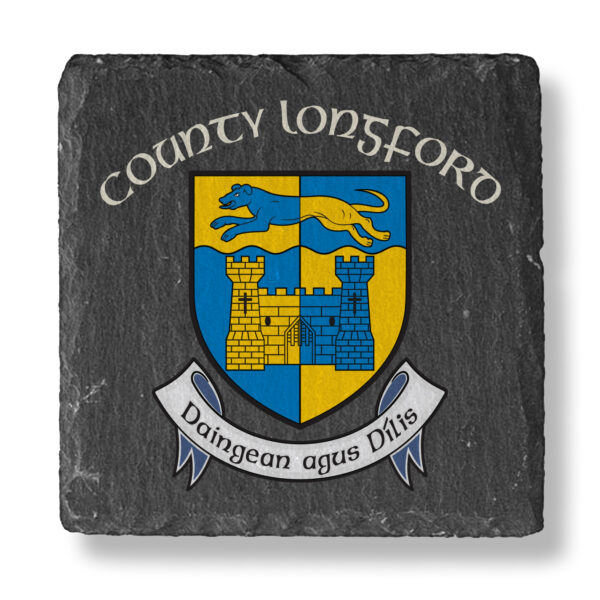 County Longford 4" x 4" Coaster